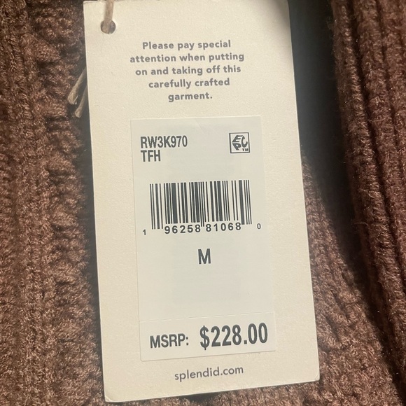 Splendid Cora open cable knit cardigan - Picture 4 of 4